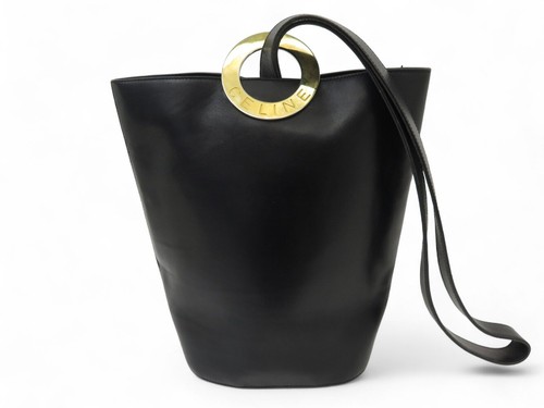 Vintage sac main celine seau - sac,